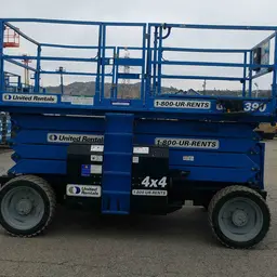 2015 Genie GS-4390 RT Rough Terrain Scissor Lift
