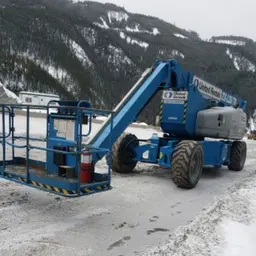 2014 Genie ZX-135 Articulating Boom Lift