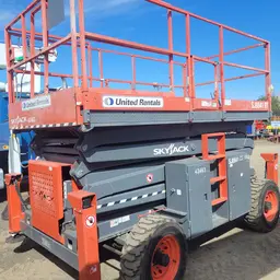2017 Skyjack SJ8841RT Rough Terrain Scissor Lift