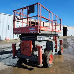2018 Skyjack SJ8841RT Rough Terrain Scissor Lift