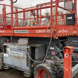 2015 Skyjack SJ6832RT Rough Terrain Scissor Lift