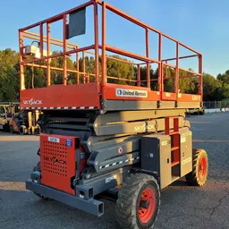 2017 Skyjack SJ8841RT Rough Terrain Scissor Lift