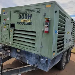 2017 Sullair 900HAF T2 Air Compressor