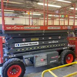 2014 Skyjack SJ7135RT Rough Terrain Scissor Lift