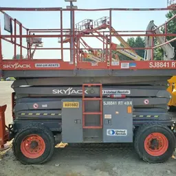 2014 Skyjack SJ8841RT Rough Terrain Scissor Lift