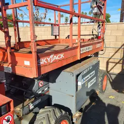 2017 Skyjack SJ6826RT Rough Terrain Scissor Lift