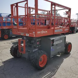 2018 Skyjack SJ6826RT Rough Terrain Scissor Lift