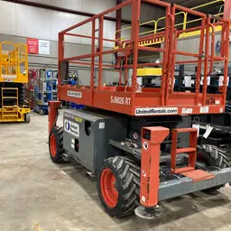 2018 Skyjack SJ6826RT Rough Terrain Scissor Lift