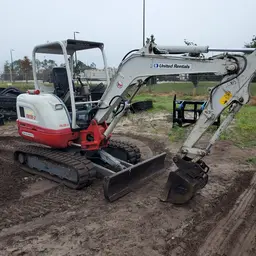 2018 Takeuchi TB235-2R Mini Excavator