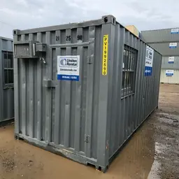 2018 MOBILE TRL 20' WITH 1 Ground-Level Office Container