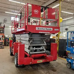 2018 MEC 6092RT Rough Terrain Scissor Lift