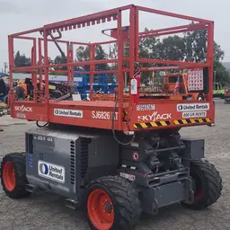 2017 Skyjack SJ6826RT Rough Terrain Scissor Lift