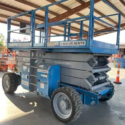 2013 Genie GS-4390 RT Rough Terrain Scissor Lift
