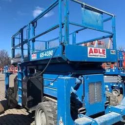 2015 Genie GS-4390 RT Rough Terrain Scissor Lift