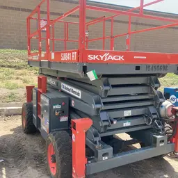 2016 Skyjack SJ8841RT Rough Terrain Scissor Lift