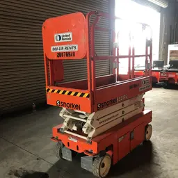 2018 Snorkel S3219E Scissor Lift