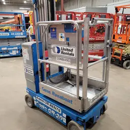 2016 Genie GR-20 Self-Propelled One-Person Lift
