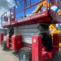 2017 MEC 6092RT Rough Terrain Scissor Lift