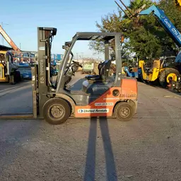 2017 Toyota 8FDU25 Warehouse Forklift