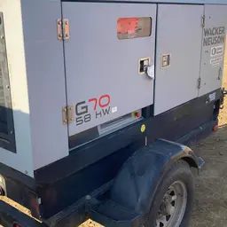 2018 Wacker Neuson G70 T3 Diesel Generator