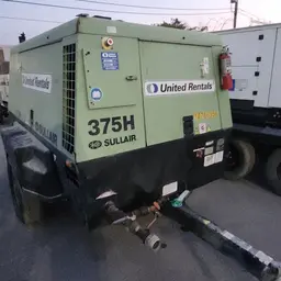 2018 Sullair 375HDPQ/JD3-LRC Air Compressor