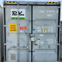 2018 CONEX SOLU SC HC PV3 Storage Container