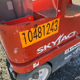 2016 Skyjack SJ12 Self-Propelled One-Person Lift