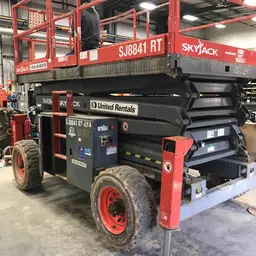 2015 Skyjack SJ8841RT Rough Terrain Scissor Lift