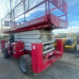 2015 MEC 6092RT Rough Terrain Scissor Lift