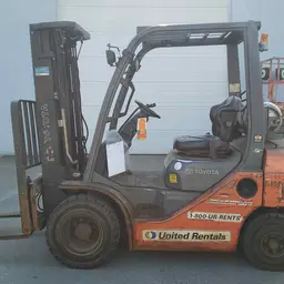 2017 Toyota 8FGU25 Warehouse Forklift