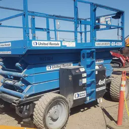 2014 Genie GS-4390 RT Rough Terrain Scissor Lift