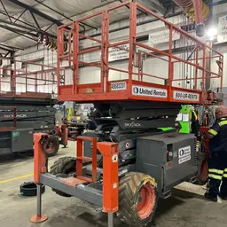 2014 Skyjack SJ6832RT Rough Terrain Scissor Lift