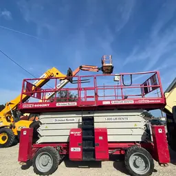 2016 MEC 6092RT Rough Terrain Scissor Lift