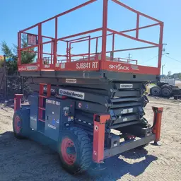 2017 Skyjack SJ8841RT Rough Terrain Scissor Lift
