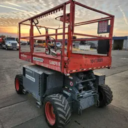 2016 Skyjack SJ6826RT Rough Terrain Scissor Lift