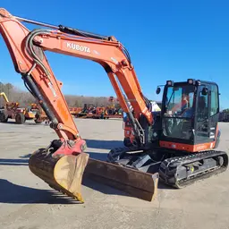 2019 Kubota KX080-4SR3A Mini Excavator