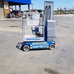 2014 Genie GR-20 Self-Propelled One-Person Lift