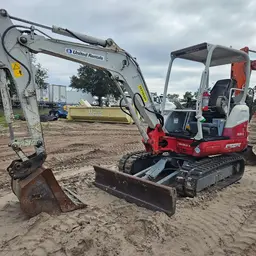 2018 Takeuchi TB235-2R Mini Excavator