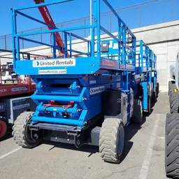 2018 Genie GS-4390 RT Rough Terrain Scissor Lift