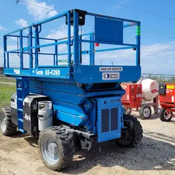 2016 Genie GS-4390 RT Rough Terrain Scissor Lift