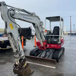 2017 Takeuchi TB240R Mini Excavator