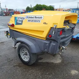 2018 Atlas Copco XAS185KD7 T4F Air Compressor