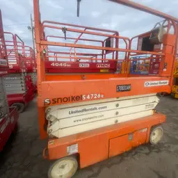 2016 Snorkel S4726E Scissor Lift