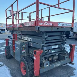 2015 Skyjack SJ8841RT Rough Terrain Scissor Lift