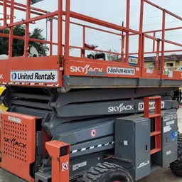 2017 Skyjack SJ8841RT Rough Terrain Scissor Lift