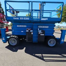 2015 Genie GS-5390 RT Rough Terrain Scissor Lift