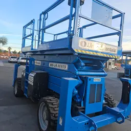 2014 Genie GS-5390 RT Rough Terrain Scissor Lift