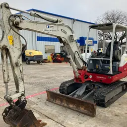2017 Takeuchi TB240R Mini Excavator