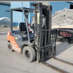 2018 Toyota 8FDU25 Warehouse Forklift