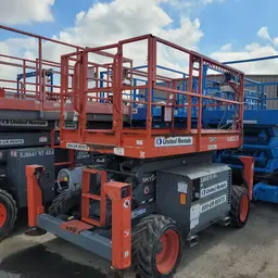 2017 Skyjack SJ6832RT Rough Terrain Scissor Lift